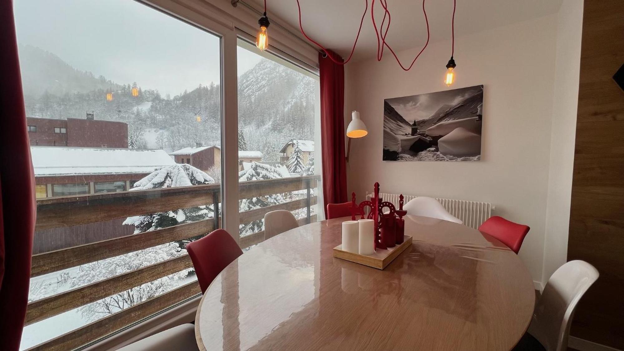 Rouge Canneberge -8 Personnes- 84M2 Vue Degagee Setaz Valloire Εξωτερικό φωτογραφία